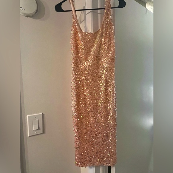 BEAUTIFUL MIDI VINTAGE DRESS - Picture 1 of 2